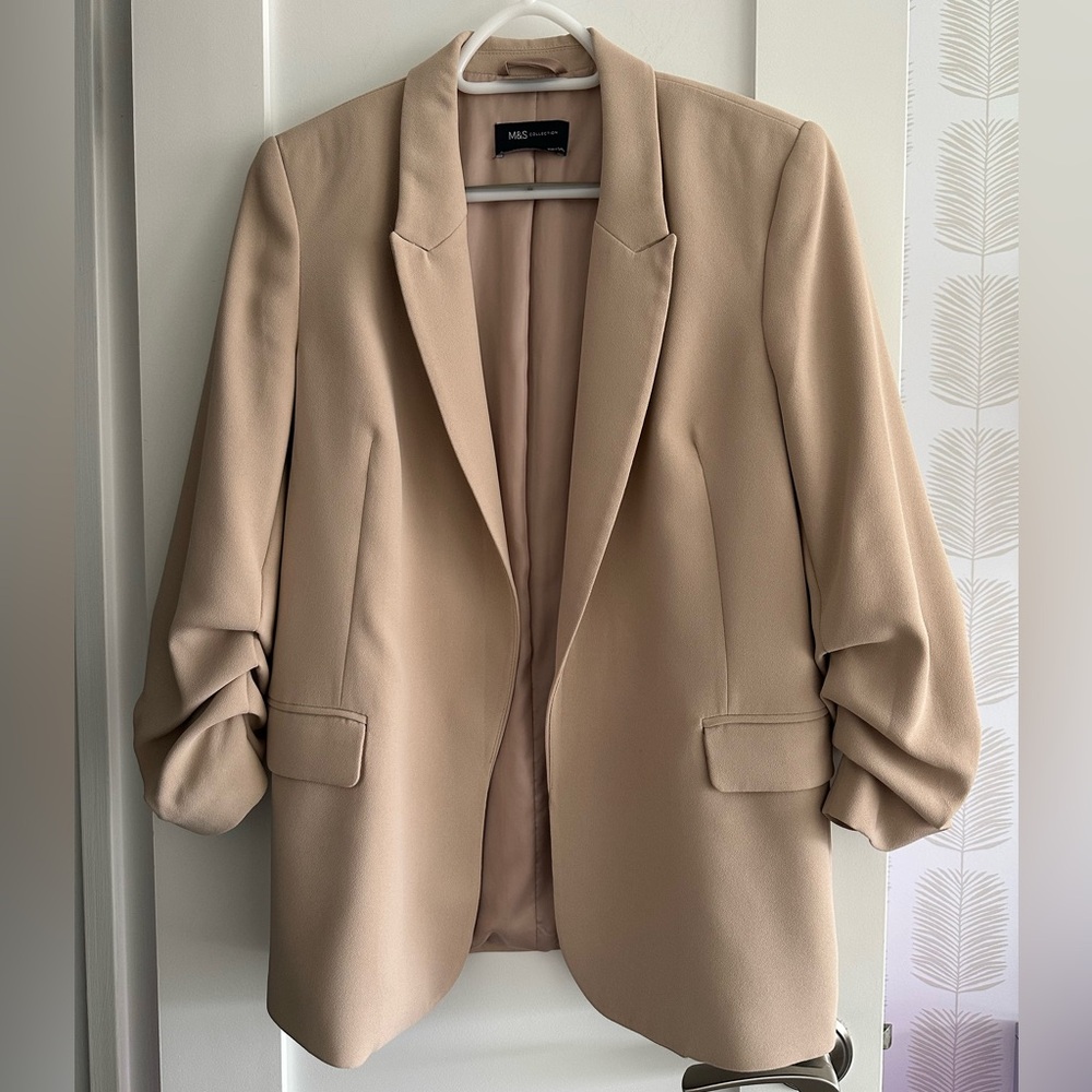 Marks and Spencer Women's Tan Blazer